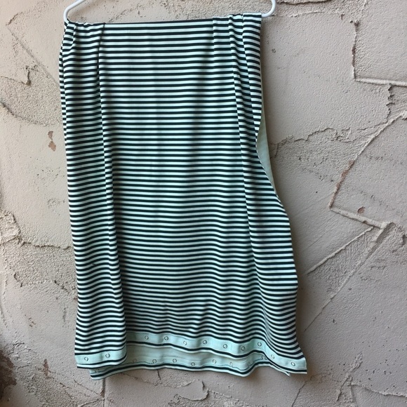 Lululemon Vinyasa Scarf Rulu Classic Stripe Mint - Picture 5 of 10